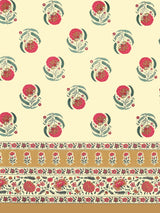 Cotton Printed Bedsheet with 2 Pillow Covers - (108 x 108 Inch)