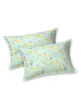 Floral Print Super King Cotton Bedsheet with 2 Pillow Covers