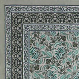 Cotton Floral Print Single bedsheet with 1 Pillow Cover