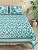 Double King Bedsheet with 2 Pillow Covers