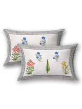 Double King Floral Print Bedsheet with 2 Pillow Covers