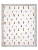 Double King Floral Print Bedsheet with 2 Pillow Covers