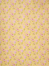 Floral Print Super King Cotton Bedsheet with 2 Pillow Covers