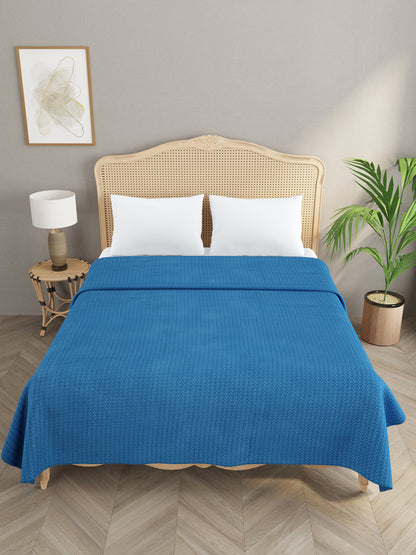 Premium Knitted Cotton Double Bed Cover/ Dohar