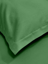 Luxury 400 TC Solid Cotton Bedsheet – 108 x 108 Inches with 2 Pillow Covers | Premium Cotton Comfort