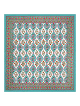 Cotton Printed Bedsheet with 2 Pillow Covers - (108 x 108 Inch)