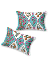 Cotton Printed Bedsheet with 2 Pillow Covers - (108 x 108 Inch)