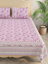 Double King Bedsheet with 2 Pillow Covers