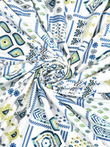 Floral Print Cotton Double King Bedsheet with 2 Pillow Covers