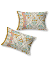 Cotton Printed Bedsheet with 2 Pillow Covers - (108 x 108 Inch)