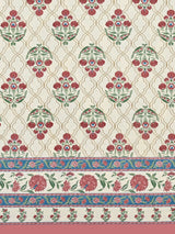 Cotton Printed Bedsheet with 2 Pillow Covers - (108 x 108 Inch)
