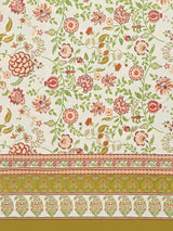 Cotton Printed Bedsheet with 2 Pillow Covers - (108 x 108 Inch)