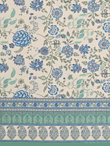 Cotton Printed Bedsheet with 2 Pillow Covers - (108 x 108 Inch)