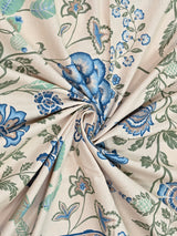 Cotton Printed Bedsheet with 2 Pillow Covers - (108 x 108 Inch)
