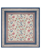Cotton Printed Bedsheet with 2 Pillow Covers - (108 x 108 Inch)