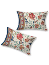 Cotton Printed Bedsheet with 2 Pillow Covers - (108 x 108 Inch)
