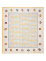 Handblock Printed Double King Bedsheet with 2 Pillow Covers