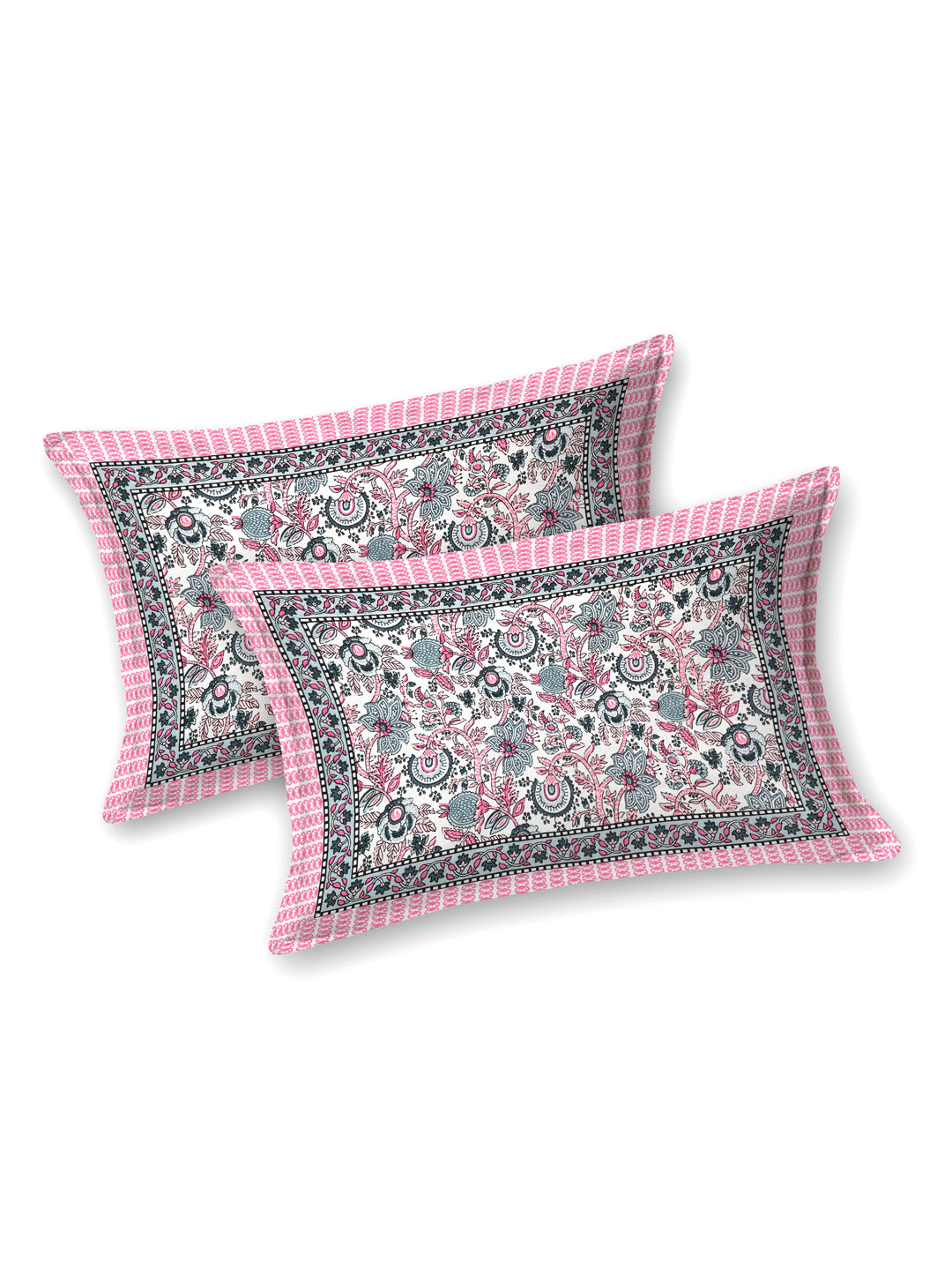 Double King Bedsheet with 2 Pillow Covers