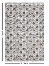 Cotton Ethnic motifs Printed Curtains - Set of 2 - 7X5 feet
