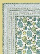 Floral Print Super King Cotton Bedsheet with 2 Pillow Covers
