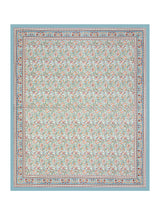 Floral Print Cotton Double King Bedsheet with 2 Pillow Covers