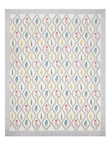 Cotton Super King Handblock Print Bedsheet with 2 Pillow Covers