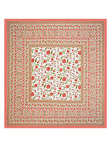 Cotton Printed Bedsheet with 2 Pillow Covers - (108 x 108 Inch)