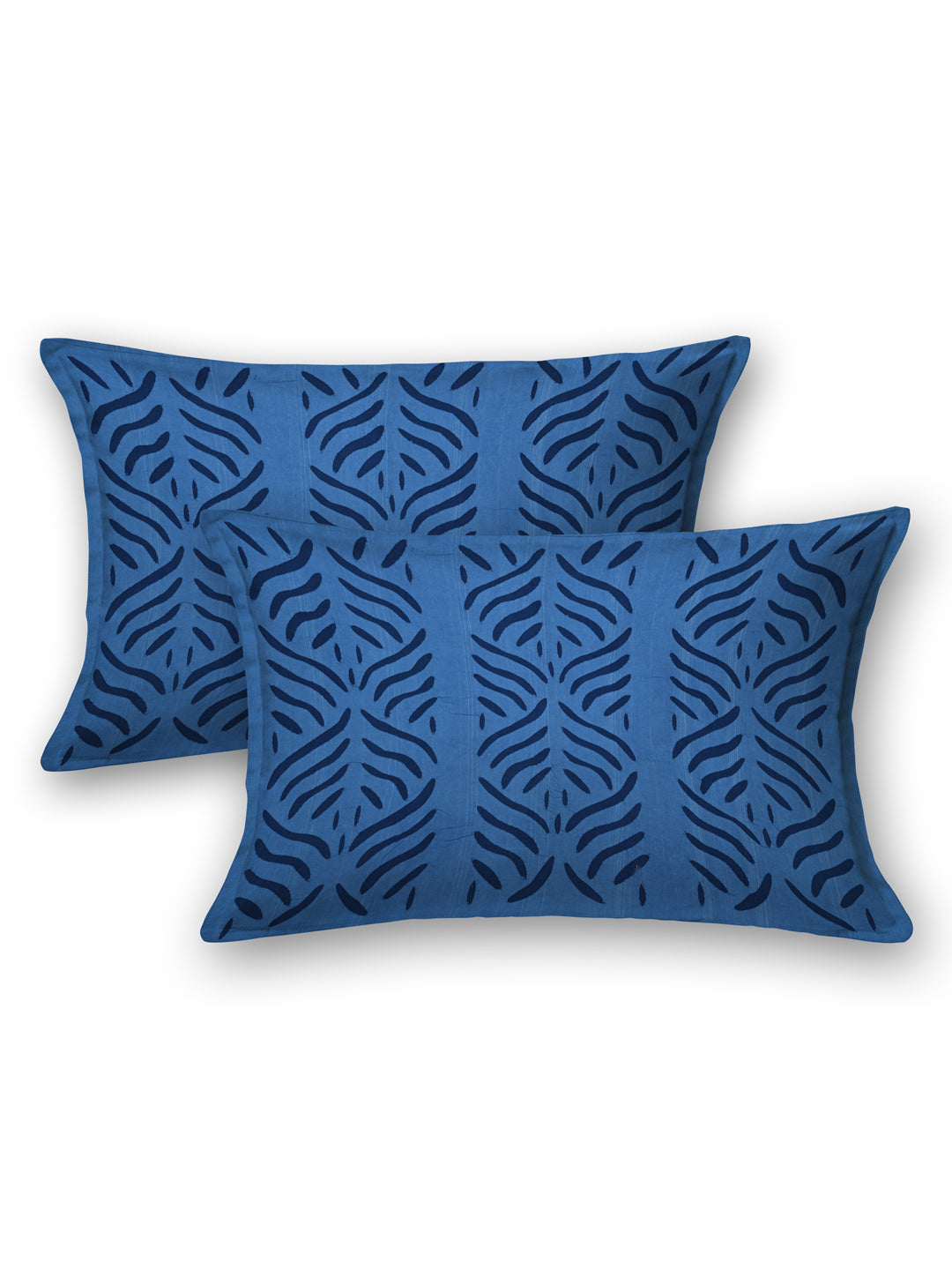Applique cut work cotton  Bedcover with 2 Pillow Covers