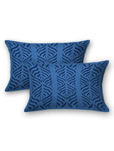Applique cut work cotton  Bedcover with 2 Pillow Covers