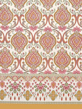Cotton Printed Bedsheet with 2 Pillow Covers - (108 x 108 Inch)