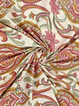 Cotton Printed Bedsheet with 2 Pillow Covers - (108 x 108 Inch)