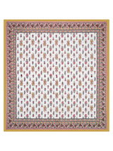 Cotton Printed Bedsheet with 2 Pillow Covers - (108 x 108 Inch)