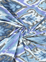 Cotton Printed Bedsheet with 2 Pillow Covers - (108 x 108 Inch)