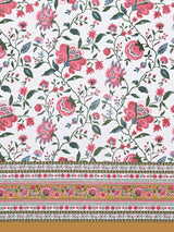 Cotton Printed Bedsheet with 2 Pillow Covers - (108 x 108 Inch)
