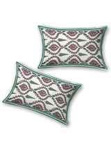 Diwali Gift Box | 1 Double Bedsheet, 1 Pair Door Hanging, 1 Metal Urli, 2 Laddoo Candles