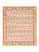 Floral Print Cotton Double King Bedsheet with 2 Pillow Covers