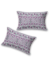 Cotton Printed Bedsheet with 2 Pillow Covers - (108 x 108 Inch)