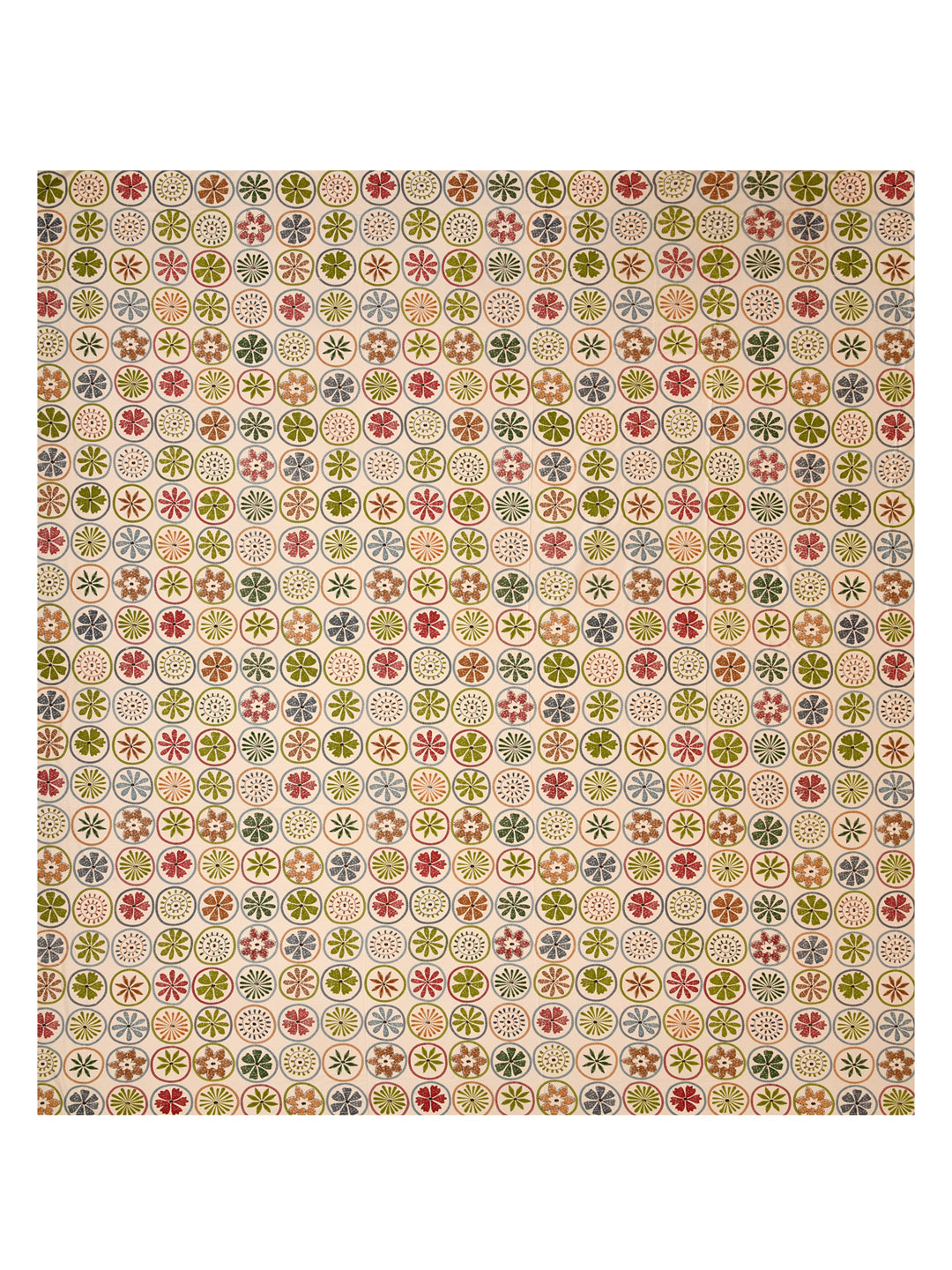 Floral Print Super King Cotton Bedsheet with 2 Pillow Covers