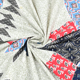 Floral Print Cotton Double King Bedsheet with 2 Pillow Covers