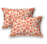 Floral Print Super King Cotton Bedsheet with 2 Pillow Covers