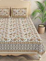 Double King Bedsheet with 2 Pillow Covers