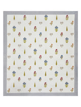 Floral Print Cotton Double King Bedsheet with 2 Pillow Covers
