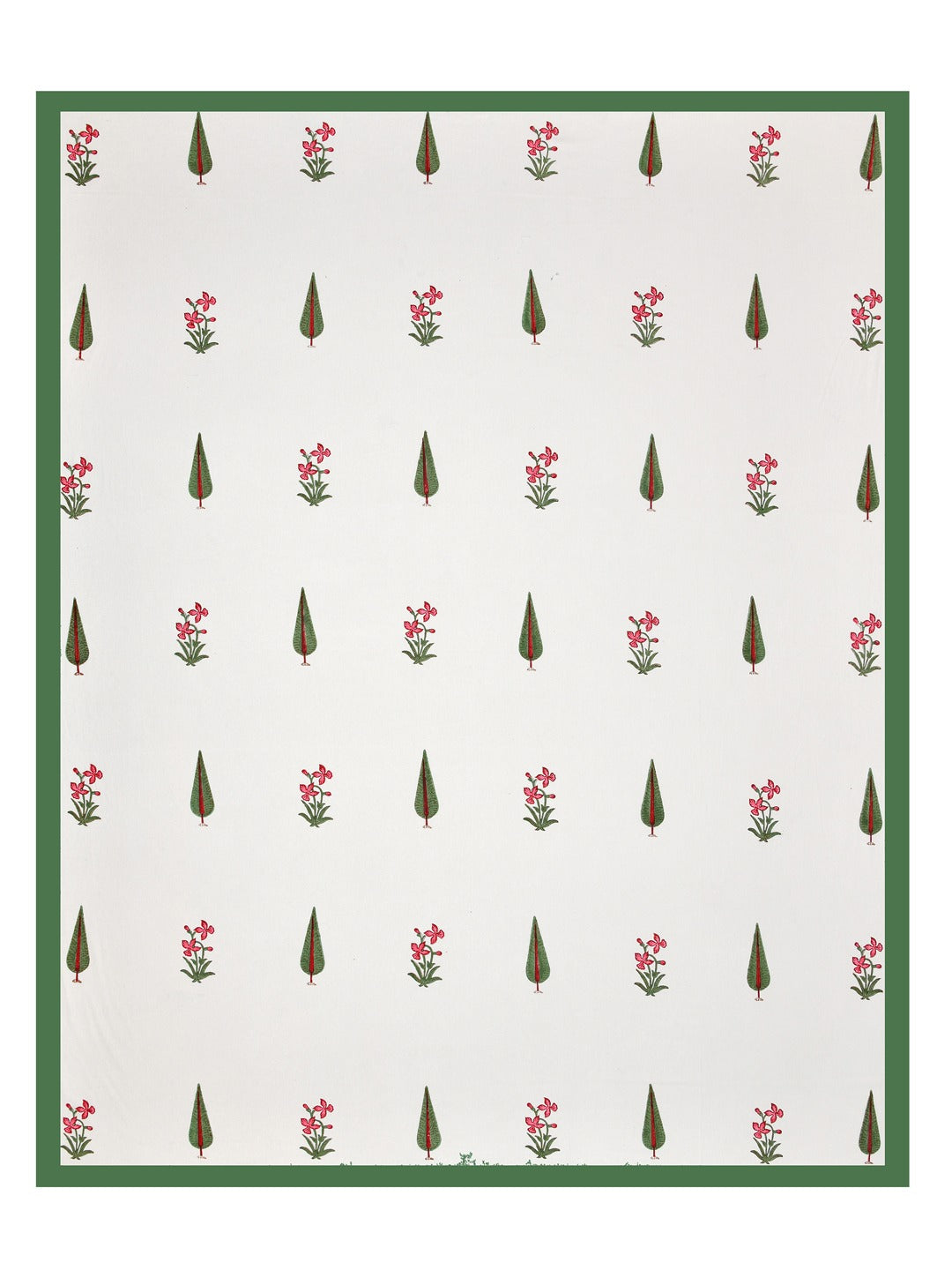 Double King Floral Print Bedsheet with 2 Pillow Covers
