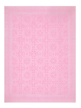 Applique cut work cotton  Bedcover with 2 Pillow Covers