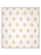 Handblock Print Super King Bedsheet in Extra Soft Percale Cotton with 2 Pillow covers