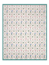 Cotton Super King Handblock Print Bedsheet with 2 Pillow Covers