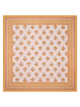 Cotton Printed Bedsheet with 2 Pillow Covers - (108 x 108 Inch)
