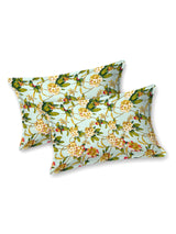 Premium Glaze Cotton Floral Print Super King Bedsheet with 2 Pillow Covers