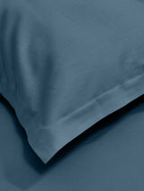 Luxury 400 TC Solid Cotton Bedsheet – 108 x 108 Inches with 2 Pillow Covers | Premium Cotton Comfort