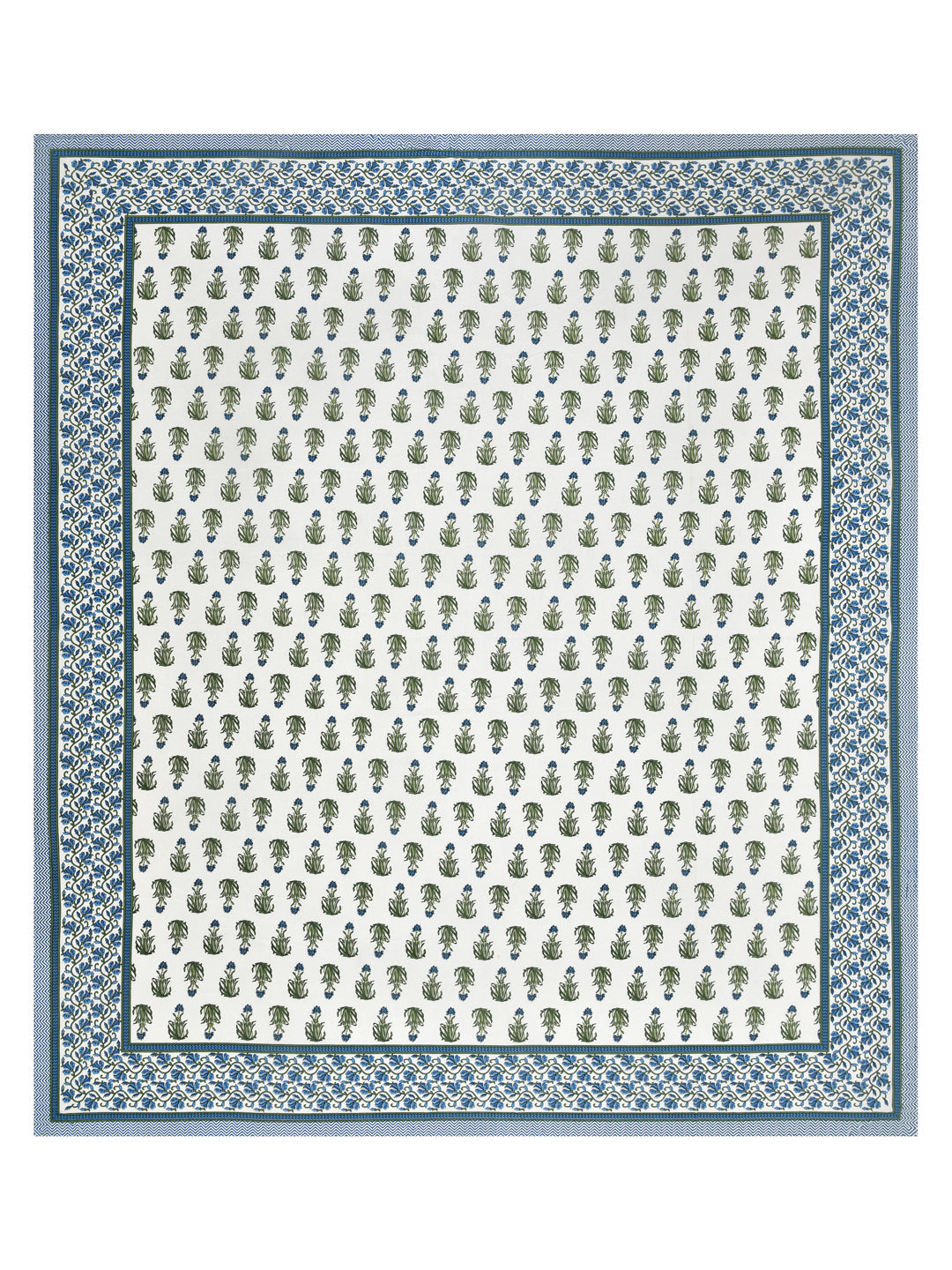 Diwali Gift Box | 1 Double Bedsheet, 1 Pair Door Hanging, 1 Metal Urli, 2 Laddoo Candles